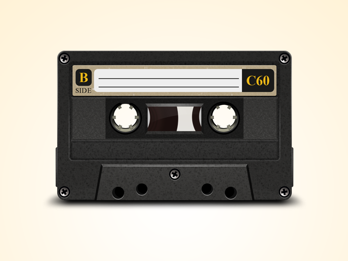 Free Old Cassette Psd by pixaroma on Dribbble