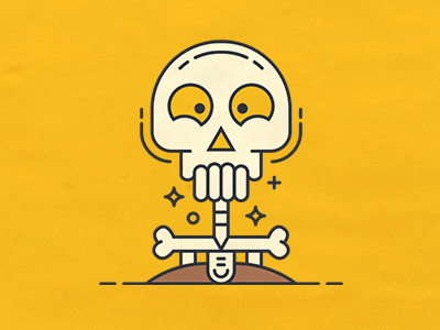 Halloween Skull - Part of Vol.1 by pixaroma on Dribbble