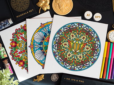 Seasonal And Holiday Mandalas Collection