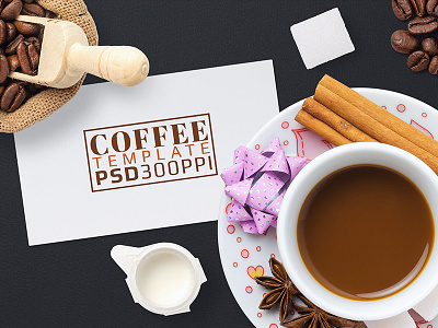 Free Coffee Mockup Psd business card coffee design free freebie mockup morning psd smart object template