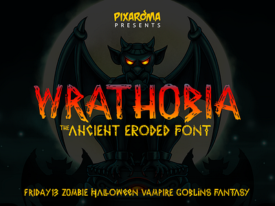 Wrathobia Display Font