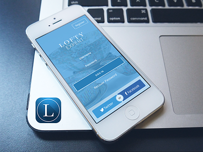 Lofty Expert app design application ios ios 8 ios app iphone 6 lofty lofty expert ui user experience user interface ux