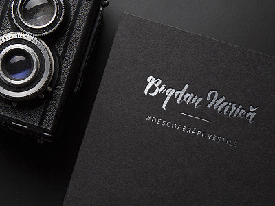 Logo: Bogdan Mirică bogdan mirica branding calligraphy design handlettering logo logo design