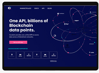 Blockchain web ui web