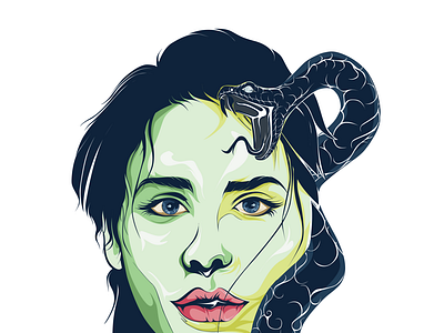 girl snake