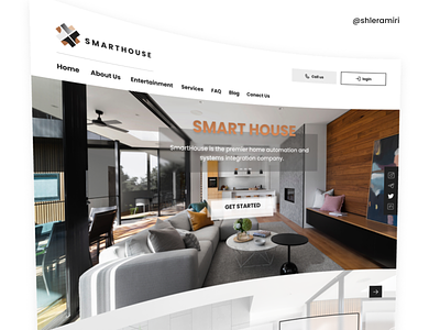 Smart House adobe xd branding design illustration smart house ui userexperience ux