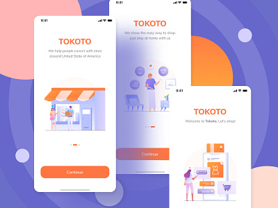 TOKOTO adobe xd black design landing ui ui design uidesign web design webdesign white