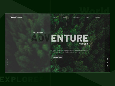 Landing page - Travel adobe xd branding design home home page homepage illustration landing landing page landingpage logo travel ui ui design uidesign web web page webpage website white