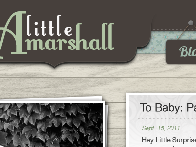 A Little Marshall Home Page baby marshall naphtali