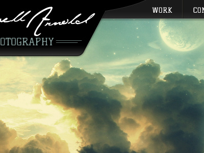 Maxwell Arnold Photography photography retro website
