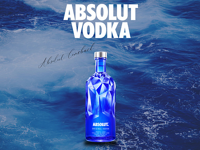 Creative advertising design 2020 design absolut absoult vodka advertise advertising advertising design concept content creative design graphic design trendy unique vodka