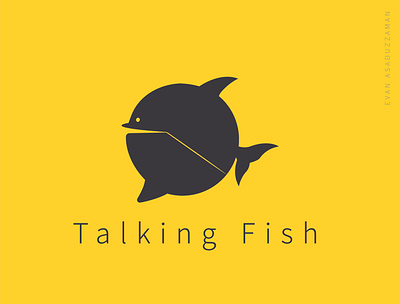 Talking Fish Logo (Chat Icon) awesome creative logos awesome logo brand design branding creative graphic design graphic design brand graphic design logo icon icon design logo design logo design branding logo design concept logo designer logotype minimalist minimalist design minimalist logo minimalist logo design unique