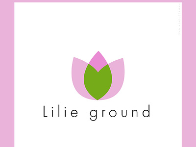 Lilie Ground minimalist logo