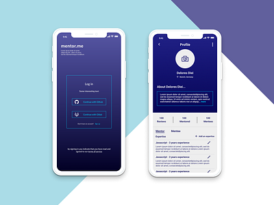 Mentorship Request App branding design illustration mentor mentorship minimal mobile app mobile app design mobile design mobile ui ui uiuxdesign user experience user interface ux