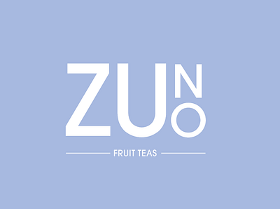 ZUNO - Fruit Tea logo branding branding design design illustration logo tea