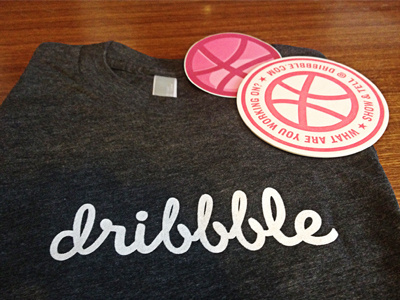 My Dribbble T-shirt clothes dribbble equipment merchandise sticker tshirt