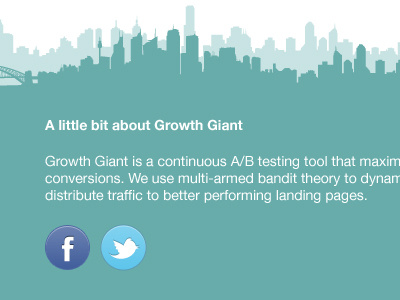 Growth Giant Footer