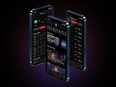 NBA App Design