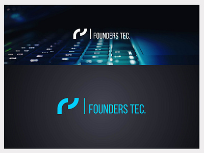 Founders tech computer services company logo