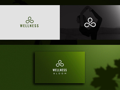 Wellness bloom - health life-style & yoga center logo