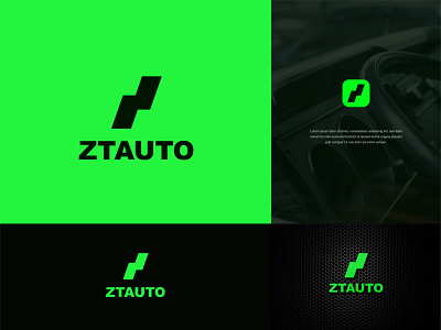 ZT auto logo design