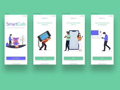 SmartCurb - A smart app to detox your smartphone addiction