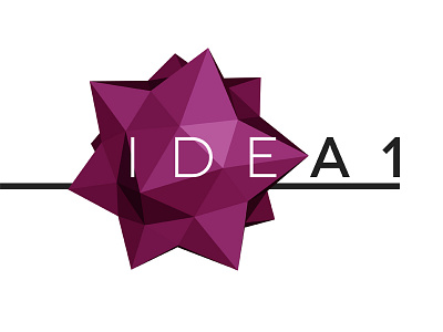 Idea1 art brand culture dynamic idea1 logo network