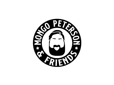 Mongo Peterson & Friends illustration logo musician