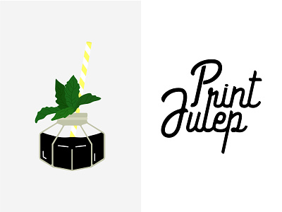 Print Julep branding illustration logo