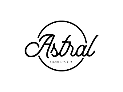 Astral Graphics Co. logo
