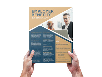 Employer Benefits Chamber Membership chamber of commerce flyer