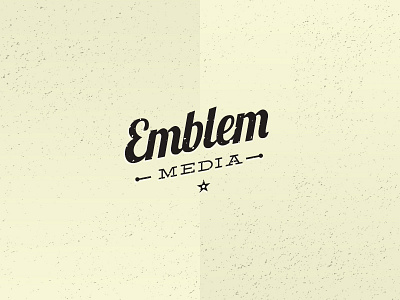Emblem Media Logo Concept brand deming emblem id identity lobster logo losttype media star