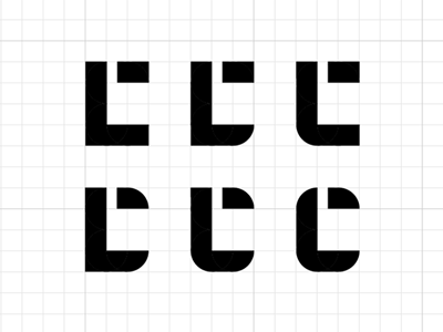 LC exploration c l letter exploration logo monogram