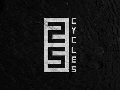 25 cycles bicycles branding design illustration illustrator logo logotype minimal vector