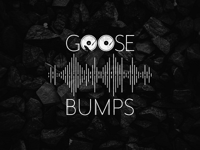 Goosebumps branding design illustration illustrator logo logotype minimal nightlife vector