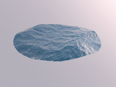 Realistic Ocean Animation Test animation blue gif ocean realistic test water