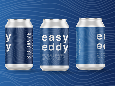 "Easy Eddy" Can Label Design