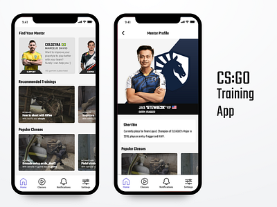 CS:GO Training App Concept