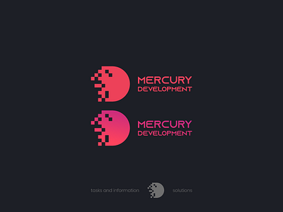 Mercury Logo Design Contest #1 branding challenge concept contest design illustrator logo mercdev minimal web