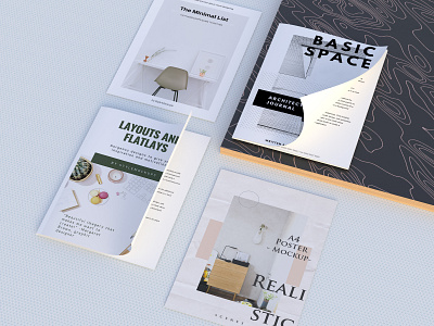 Magazine/Poster Free PSD Mockup