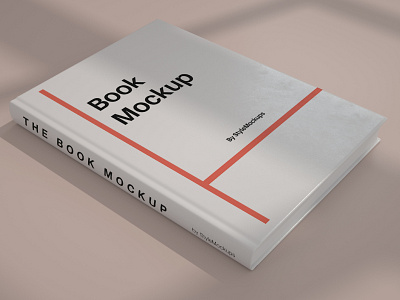 Book Free PSD Mockup