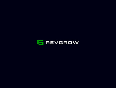 Revgrow brand design graphic design logo logodesign logofolio tech