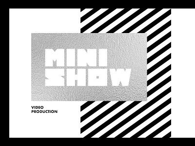 MINISHOW minimal poster