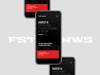 FSTNWS app clean minmal