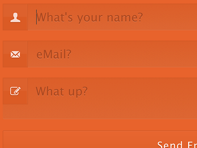 Work in Progress: Any suggestions? contact css forms