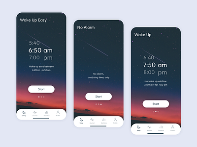 Sleep Cycle Mobile Redesign