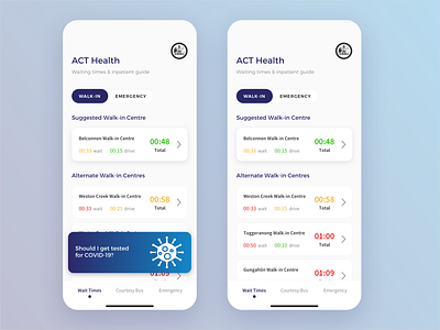 ACT Health Main Dash Ideation app app design design health app healthcare mobile app mobile app design mobile ui ui ux