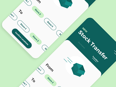 Stock Transfer UI Ideation