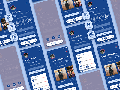 Journey Planner App UI Concept