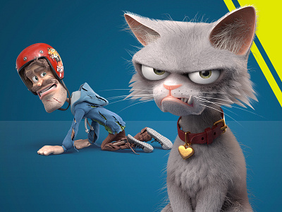Grumpy Cat 3d cat characters grumpy